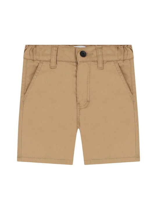 Hugo Boss Kinder Shorts/Bermudas Stoff Kamel