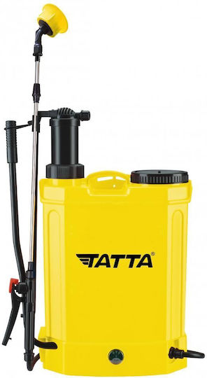 Tatta Pulverizator cu presiune 12V cu Baterie 8Ah cu Capacitate 15lt în culoarea Negru