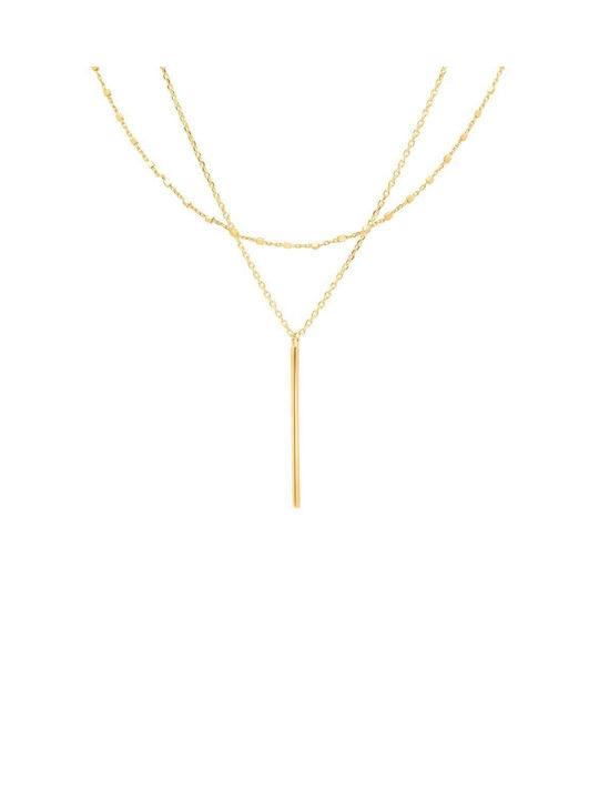 Ania Kruk Necklace from Gold Plated Silver