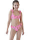 Tortue Kinder Badeanzug Bikini Pink