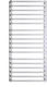 Instal Projekt Towel Rail Bathroom 1200x550 561.58kcal/h White