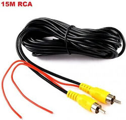 15m RCA male Cable (RCA-TT-15M)