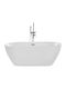 Beliani Freistehende Badewanne Acryl 160x75cm