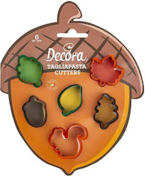 Decora Φύλλα Κουπ Πατ Πλαστικά 6τμχ 8024622071752