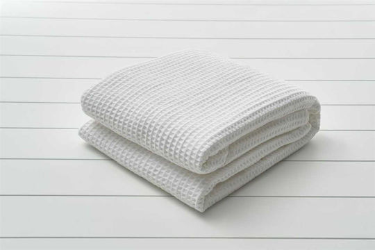 Vesta Home Κουβέρτα Πικέ Υπέρδιπλη 240x250εκ. Λευκή 000010917