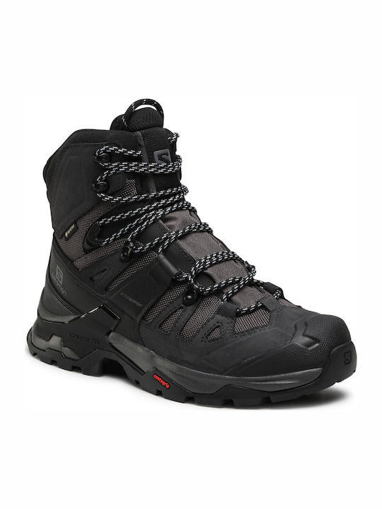 Salomon Quest 4 Bărbați Bocanci de Drumeție Impermeabil cu Membrană Gore-Tex Negre