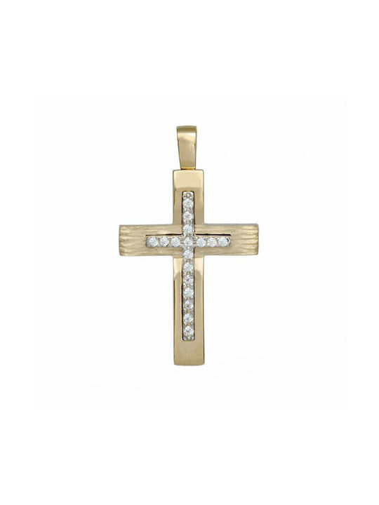 Women's Gold Cross 14K Αρραβώνα