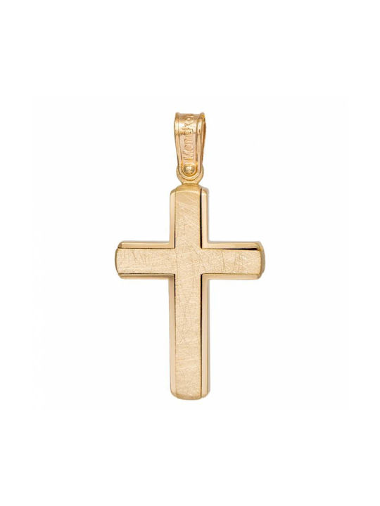 Men's Gold Cross 14K Γάμου