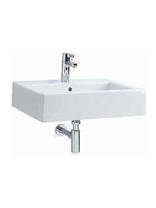 Koło Countertop Sink Porcelain 60x46cm White