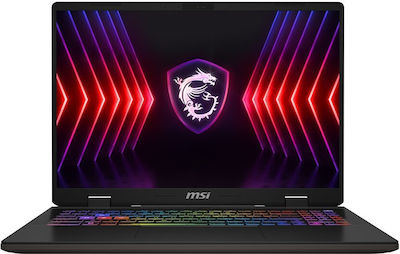 MSI Sword 16 B14VFKG-026XPL 16" 240Hz (i7-14700HX/16GB/1TB SSD/GeForce RTX 4060/No OS) (International English Keyboard)