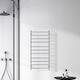 Karag Trumpet Electric Towel Rail 110W 100x48cm Silver