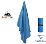 AlpinPro Prosop de Corp Microfibră Albastru 90x180cm.