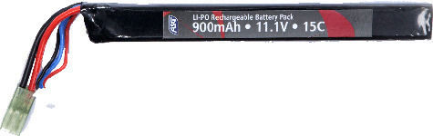 Asg Li-Po Battery 11.1V 900mAh 3S for RC Vehicle 2 Pieces
