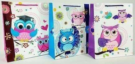 W&K Bag for Gift Multicolored 24x8x18cm.