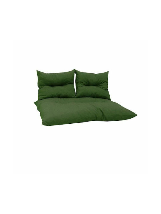 Waterproof Sun Lounger Cushion Green