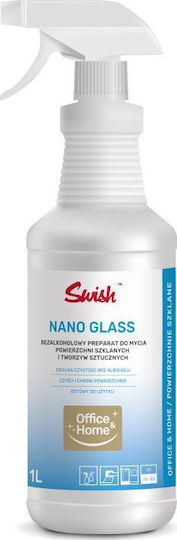 Swish Swish Nano Glass Καθαριστικό Σπρέι Τζαμιών Αυτοκινήτου 1lt
