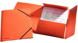 Esselte Aktenordner Mit Gummiband Und Elastisch Orange