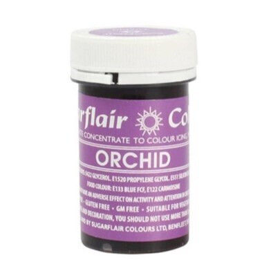Flieder Orchidee Konzentrierte Paste Lebensmittelfarbe Sugarflair 25g