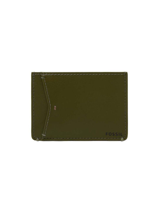Fossil Small Leather Women's Wallet Cards Green