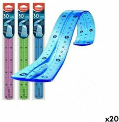 Maped Set of 20 Rulers Twist'n