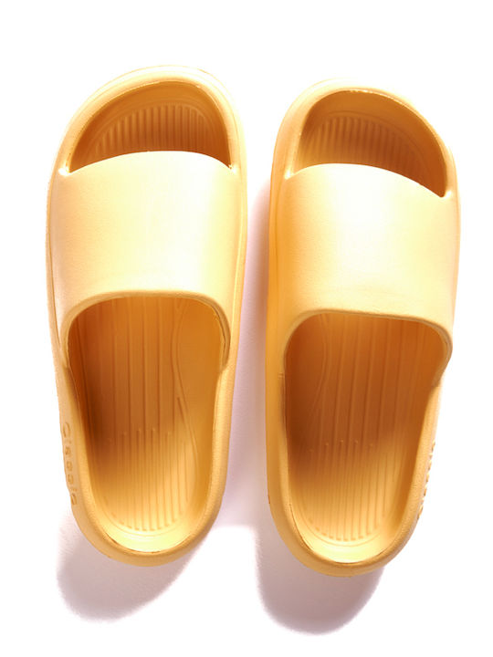 Comfort Flex Women's Flip Flops Yellow