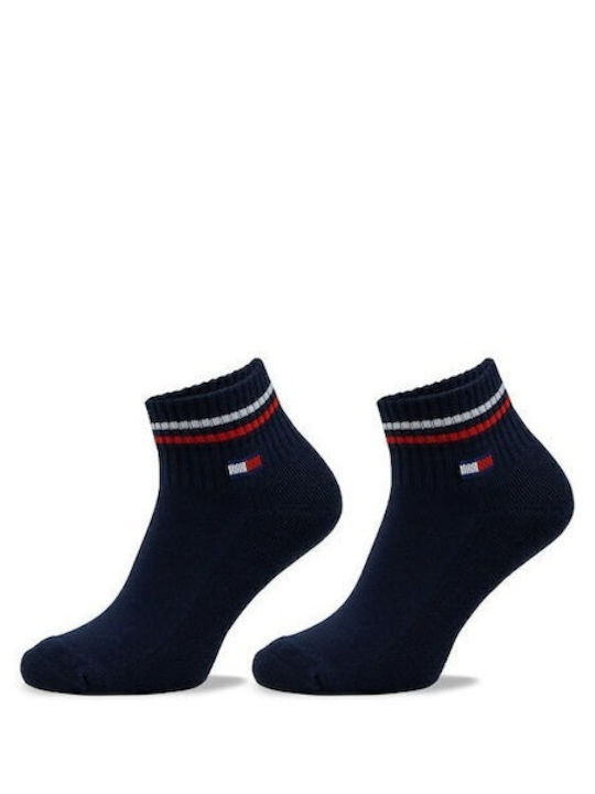 Tommy Hilfiger Iconic Чорапи Dark Navy 2Пакет