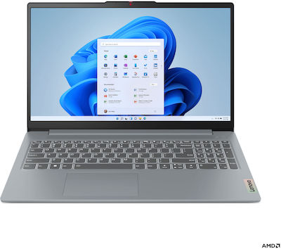 Lenovo IdeaPad Slim 3 15AMN8 15.6" IPS FHD (Ryzen 5-7520U/16GB/512GB SSD/Fenster 11 S) Arctic Grey (GR Tastatur)