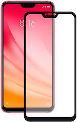 Full Face Tempered Glass Black Compatible with Xiaomi Mi 8 Lite Full Face Tempered Glass Black Compatible with Xiaomi Mi 8 Lite