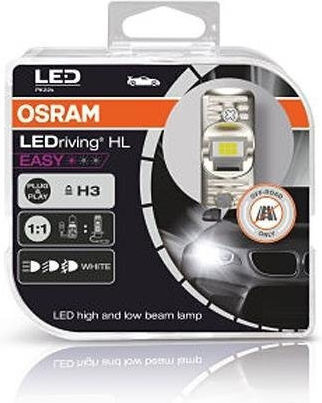 Osram Lampen Auto H3 LED 12V 2Stück