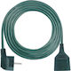 Emos 1 Platz mit Kabel 5m Durchmesser 3 x 1mm² Grün