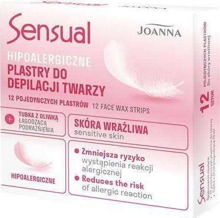 Joanna Wax Strips for Face for Sensitive Skin 10ml 12pcs