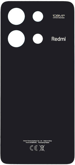 Batterieabdeckung Schwarz für Xiaomi Redmi Note 13