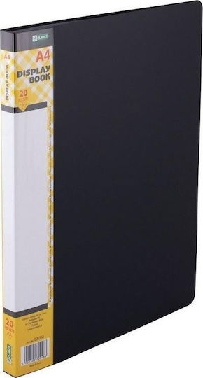 D.rect Clipboard Conference for Paper A4 Black 1pcs