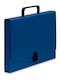 VauPe Plastic Drafting Bag with Buckle and Handle Blue