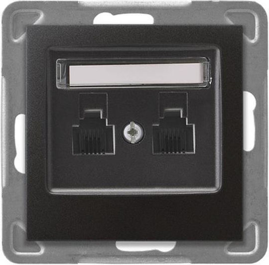 Ospel Doppelter in Gray Farbe GPT-2YN m 50
