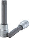 Teng Tools Long Walnut with Spline Head and Socket 1/2'' M14x100mm