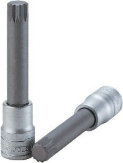 Teng Tools Long Walnut with Spline Head and Socket 1/2'' M14x100mm