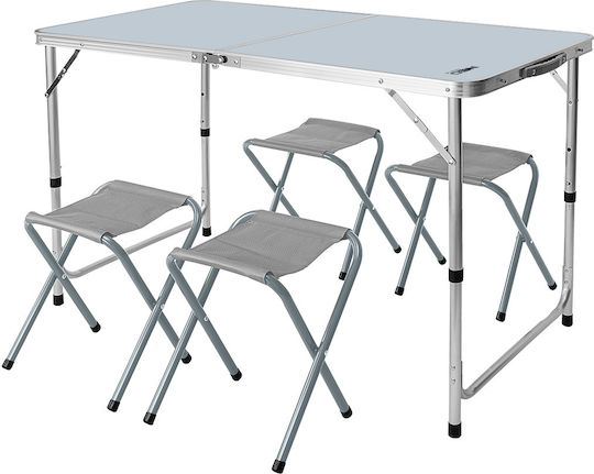 Neo 63-159 Zestaw Biwakowy Stół I 4 Krzesła Składany W Walizkę Neo Tools