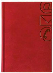 THeofylaktos Arizona Phone Book Red 17.2x24cm THeofylaktos Arizona Phone Book Red 17.2x24cm