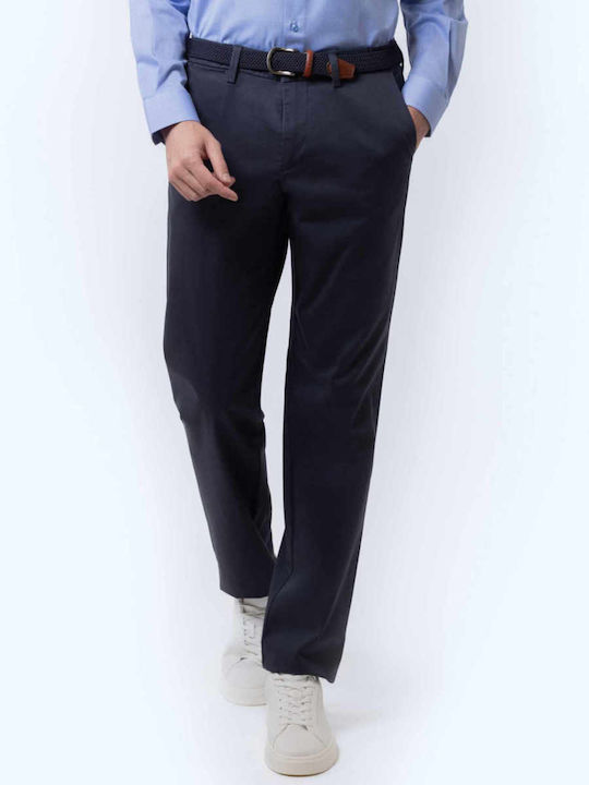 The Bostonians Men's Trousers Chino BLUE DUST