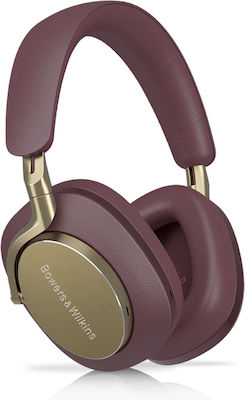 Bowers & Wilkins Px8 Wireless/Wired Over Ear Headphones with 30 hours of Operation Burgundy FP44563