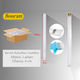 Bossram Cable Channel with Sticker Floor made of Plastic White