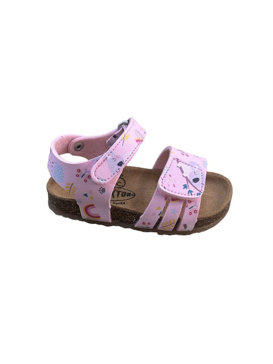 Plakton Kids' Sandals Estampato Rosa