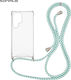 Sonique Rainbow Back Cover Silicone with Strap ...