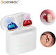 Scienlodic Left & Right Digital Rechargeable ITE Hearing Aids G19-PAIR