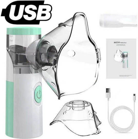 Portable Nebulizer for Kids Rechargeable with 2 Masks for Adults and Children JBK-303