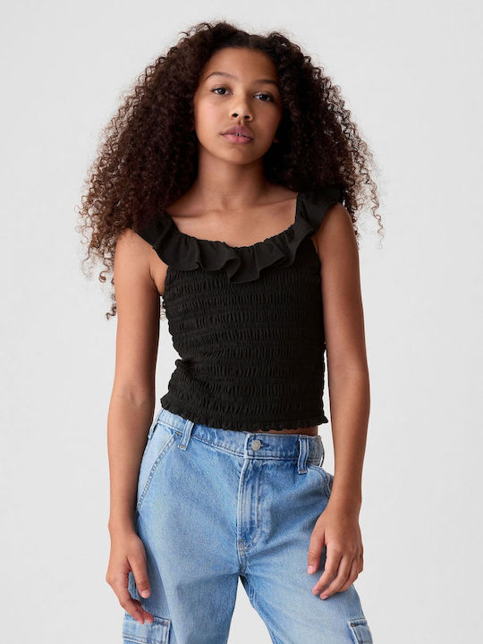 GAP Kids Blouse Sleeveless Black