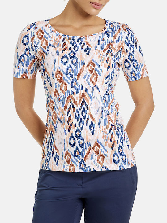 Gerry Weber Damen T-Shirt Mehrfarbig