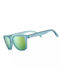 Goodr Unisex Sunglasses with Light Blue Frame and Light Blue Lens