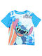 Παιδικό T-shirt Γαλάζιο Lilo - Stitch